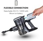 WECLEAN Butler 4G Silent Cordless Vacuum Cleaner - 160W DC Motor, 16 kPa, 0.8-Litre Dust Container, HEPA Grade 10, Operating Time: 20-35 Minutes, Hand and Floor Vacuum Cleaner - Black - Image 4
