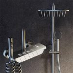 Household Thermostatic Pressurized Shower Head, Shower Head Set, Full Copper Shower Head Bathroom Shower Head, Gun Gray - Image 4