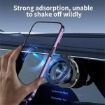 Nixiveofficial Magnetic Phone Holder, Nixie Phone Holder, Magnetic Grip Pro 360 2.0, Nixie Magnet Phone Holder, 360 Rotatable Fall Car Electric Suction Cup Vacuum Magnetic Phone Holder-2pcs B - Image 3