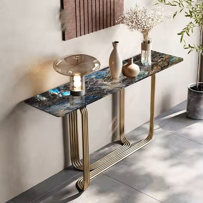 Ha37d1c556cf6410aafa900c24af75783U.jpg_720x720q50 Foshan Living Room Furniture Supplier Metal Modern Marble Hallway Console Table - Image 1