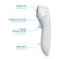 Lepu Fever Thermometer, Infrared Digital Contactless Thermometer, Ear and Forehead Thermometer with LCD Screen, Memory Revocation, Fever Alarm, Ideal for Baby, Children and Adults - Image 4