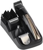 Krypton Rechargeable 11-in-1 Grooming Set, 600 mAh Capacity, Black/Brown - Image 6