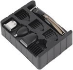 Krypton Rechargeable 11-in-1 Grooming Set, 600 mAh Capacity, Black/Brown - Image 5