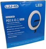 LJJ-45 High Power 18 Inch Full Kit Ring Light with Remote for Photo Shoot and Making Reels - Image 2