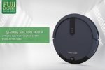 Robotic Vacuum Cleaner, 1200ma Rechargeable Robot Vacuum and Mop, Multifunctional Smart Sweeping Vacuuming Cleaner Robot, 5 in 1 Home Charging Sweeping Robot for Wooden Floors, Tile, Marble, Hardwood - Image 4