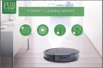 Robotic Vacuum Cleaner, 1200ma Rechargeable Robot Vacuum and Mop, Multifunctional Smart Sweeping Vacuuming Cleaner Robot, 5 in 1 Home Charging Sweeping Robot for Wooden Floors, Tile, Marble, Hardwood - Image 6