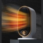 KWAII PTC Fan Heater, Ceramic Space Heater 800W Portable Lower Energy Fan Heater, Portable Heater with Overheat and Tip-Over Protection, Quiet Space Heater for Indoor Bedroom Living Room - Image 4