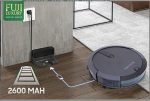 Robotic Vacuum Cleaner, 1200ma Rechargeable Robot Vacuum and Mop, Multifunctional Smart Sweeping Vacuuming Cleaner Robot, 5 in 1 Home Charging Sweeping Robot for Wooden Floors, Tile, Marble, Hardwood - Image 2