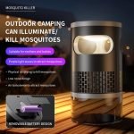 Raawan Eco Friendly Electric LED Mosquito Killer Machine Trap Lamp Portable Killer Electric Shock Mosquito Lamp Theory Screen Dual Mosquito Zapper Lamp Indoor Insect Trap - Image 5