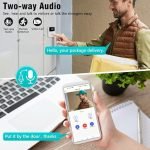 Smart Video Doorbell Camera Wireless WiFi Video Doorbell with Chime, Home Intercom HD Night Vision, Free Cloud Storage, Two-Way Audio, Smart Doorbell 2.4Ghz WiFi for Home Apartment Hospital Office - Image 4