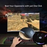 HP M160 High-Performance Gaming Mouse, USB Wired Connectivity, RGB, Lightweight, High Precision, Smooth Tracking Ergonomic Computer Mouse, White - Image 5