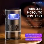 Raawan Eco Friendly Electric LED Mosquito Killer Machine Trap Lamp Portable Killer Electric Shock Mosquito Lamp Theory Screen Dual Mosquito Zapper Lamp Indoor Insect Trap - Image 2