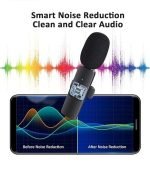 9RGS PACKERS K8 Wireless Microphone Clip mic Set for Video bloging - Image 3