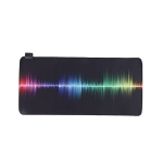 Gaming Mouse Pad with wireless Charger, Cool RGB Backlit LED Lamp Large Keyboard Gaming Mouse Pad for Keyboard and Mouse