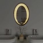 Spark Global Glass Oval Led Mirror with Sensor Dual light for Bathroom,Bedroom,Living Room,Washbasin - Image 5