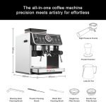 Rokya R1 Professional Espresso Coffee Machine - Dual Boiler System - Image 2