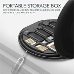 Like Star® All in One 60W USB Fast Charging Travel Data Cable Set Type C, Lightening and Micro USB Port Inbuilt Mobile Stand Compatible with iPhone, iPad, Samsung, RealMe & All Other Android Phones - Image 5