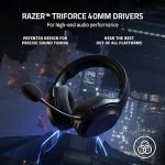 Razer Barracuda X Wireless Multi-Platform Gaming and Mobile Headset (2021 Model): 250g Ergonomic Design - Detachable HyperClear Mic - 20 Hr Battery - Compatible w/PC, PS5, Switch, & Android - Black - Image 4