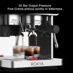 Rokya R1 Professional Espresso Coffee Machine - Dual Boiler System - Image 4