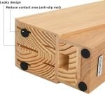 Fissman 7-Piece Knife Set Kanematsu with Wooden Block X30Cr13 Steel, Chef Knife 20cm, Slicing Knife 20cm,Bread Knife 20cm,Utility Knife 13cm,Pairing Knife 9cm,MultiFunctional Scissor 20cm - Image 4