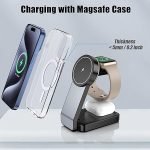 Inductive Ladestation, 3 in 1 Magnetic Cable Ladegerät 15w for iphone 16 15 14 13 Pro Max, Apple Ladestation for iwatch 10 9 Ultra 8, Luminous Wireless Charger for Airpods Pro 3/2 - Image 4