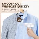 Portable Handheld Garment Steamer Foldable: Effortless Wrinkle Free Clothes Steam Iron Removal 20-Second Fast Heat-up, 1000W, 200ml Water Tank for Home & Travel | 12-Months Warranty - Image 5