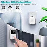 Smart Video Doorbell Camera Wireless WiFi Video Doorbell with Chime, Home Intercom HD Night Vision, Free Cloud Storage, Two-Way Audio, Smart Doorbell 2.4Ghz WiFi for Home Apartment Hospital Office - Image 2