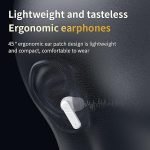Luckxing Wireless Earbuds | Sports Cordless Earphones | Wireless Headphones with Color Screen Touch Control, In-ear Earphone with Wireless Charging Case - Image 2