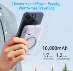 10000mAh Magnetic Power Bank Itian Qi2 15w Foldable 20W PD 3 in 1 Wireless Charging Station Battery for Apple and Apple Watch - Image 4