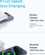 10000mAh Magnetic Power Bank Itian Qi2 15w Foldable 20W PD 3 in 1 Wireless Charging Station Battery for Apple and Apple Watch - Image 3