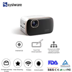 multifunctional build in battery android cell phone portable projector