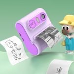 46MP Instant Print Camera Kids Video Camera 1080P Mini Thermal Printer for Kids - Image 3