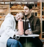 40oz Tumbler Cup & Straw Lid Insulated Stainless Steel Water Bottle Coffee Mug - Image 5