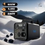 [Free 100W solar battery] IBEON 600W Camping Charging Station 2-year warranty