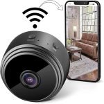 FJCA Mini Spy Camera, 1080p HD, Mini Hidden Spy Camera for Looking on Mobile Phone, Indoor Micro Surveillance Cameras Long Lasting, Outdoor/Indoor Camera with