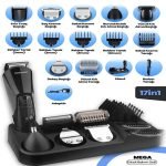 Goldmaster facial and body hair trimmer set, model GM-8148 - Image 2
