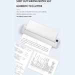 Portable Rechargeable Thermal Printer Thermal Sensitive - Image 3