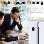 Portable Rechargeable Thermal Printer Thermal Sensitive - Image 7