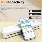 Portable Rechargeable Thermal Printer Thermal Sensitive - Image 8