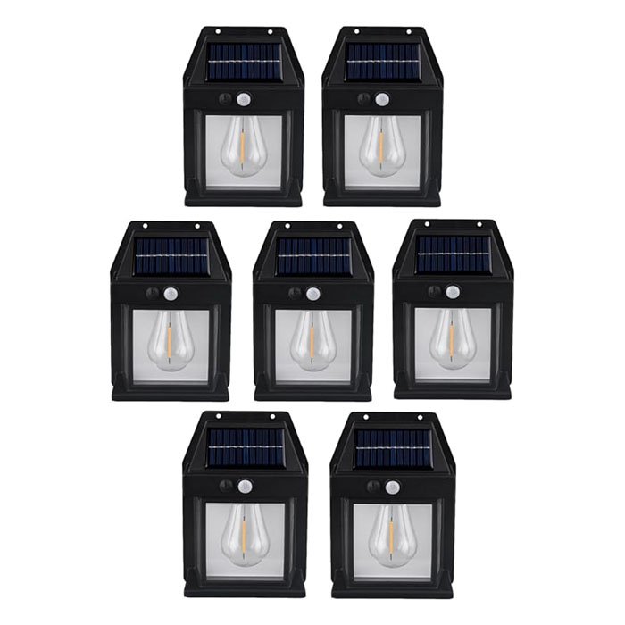 Untitled-1 Fend 888 Solar Interaction Wall Lamp With 800LM Brightness 1800 mAh Battery Motion Sensor and Waterproof (Pack o 7) - Image 1