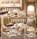 Hebena The Artisan Lattice: 12-Piece Fine Porcelain Espresso Set - Image 3