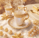 Royal Gilded Heritage 12-Piece Coffee & Tea Service Set - Image 6