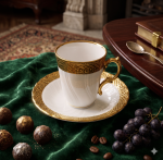 Royal Gilded Heritage 12-Piece Coffee & Tea Service Set