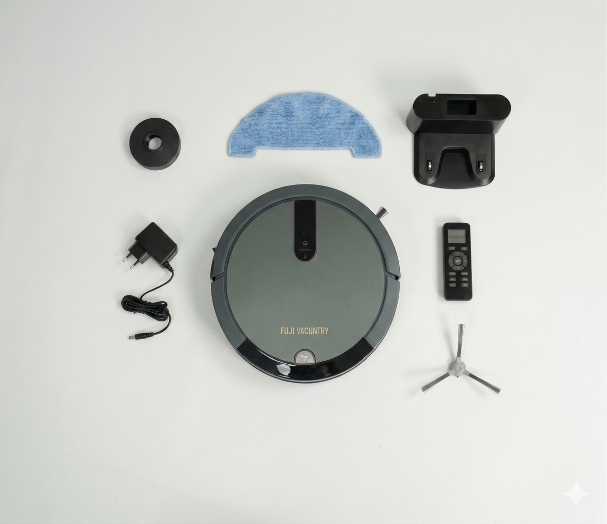 Fuji T4 Smart Robot Vacuum Cleaner & Mop Combo – Powerful Suction with Multi-Surface Cleaning - Image 3