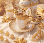Royal Gilded Heritage 12-Piece Coffee & Tea Service Set - Image 7
