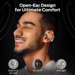 Monster Open Free AC100 Open Ear Headphones, Bluetooth 5.3 Wireless Headphones with Earhooks, Immersive Stereo Sound by Dual Large Driver, Clear Talk, 30H Playtime,Waterproof Sport Earbuds for Running - Gold - Image 3