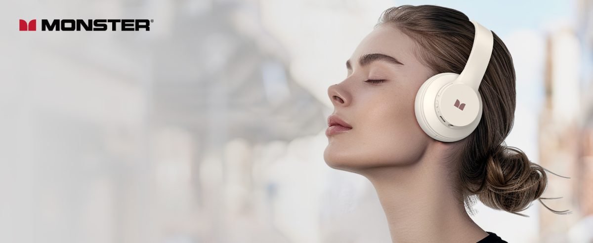 Monster Mission 100 Bluetooth Headphones, On Ear Headphones with Immersive Bass, Crystal Clear Call, 40H Playtime, Bluetooth 5.4, Comfortable Fit Wireless Headset for Travel Work - Image 9