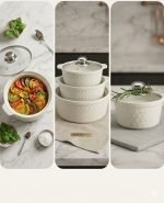 Hebena Luxury The 3 Piece Diamond Lattice Casserole Set - Image 4