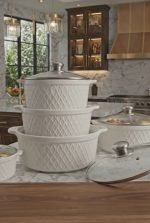Hebena Luxury The 3 Piece Diamond Lattice Casserole Set