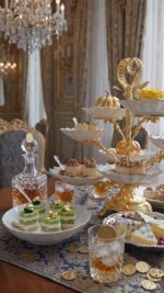 Hebena Luxury Exquisite Baroque-Style 4-Tiered Serving Stand - Image 4
